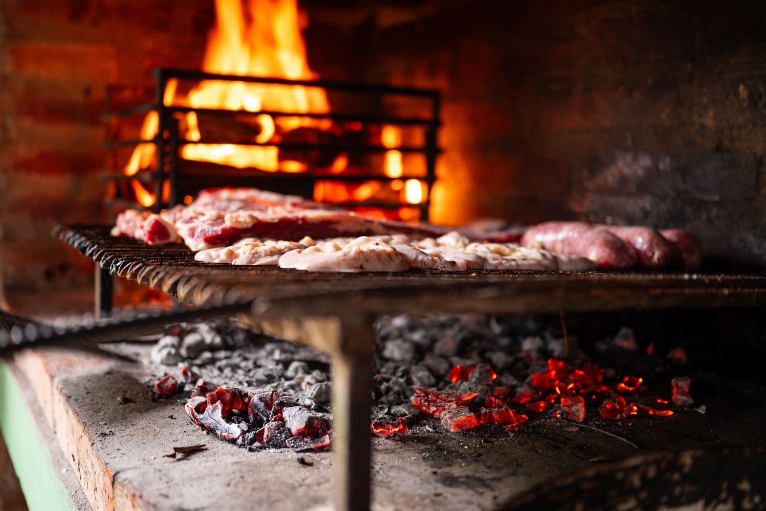 Grillé sur la braise